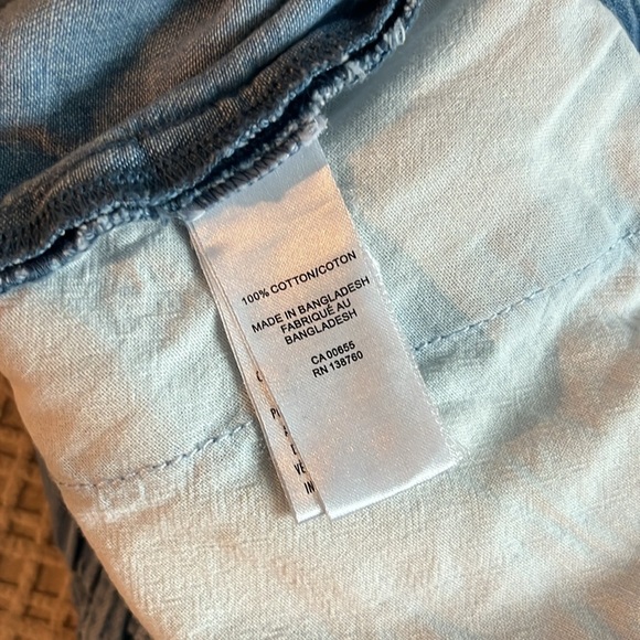 RW&CO Light Blue Cotton Shorts – Size 29 - Picture 4 of 4